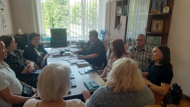 засідання Робочої групи з визначення потреб населення Шептицької міської територіальної громади в соціальних послугах