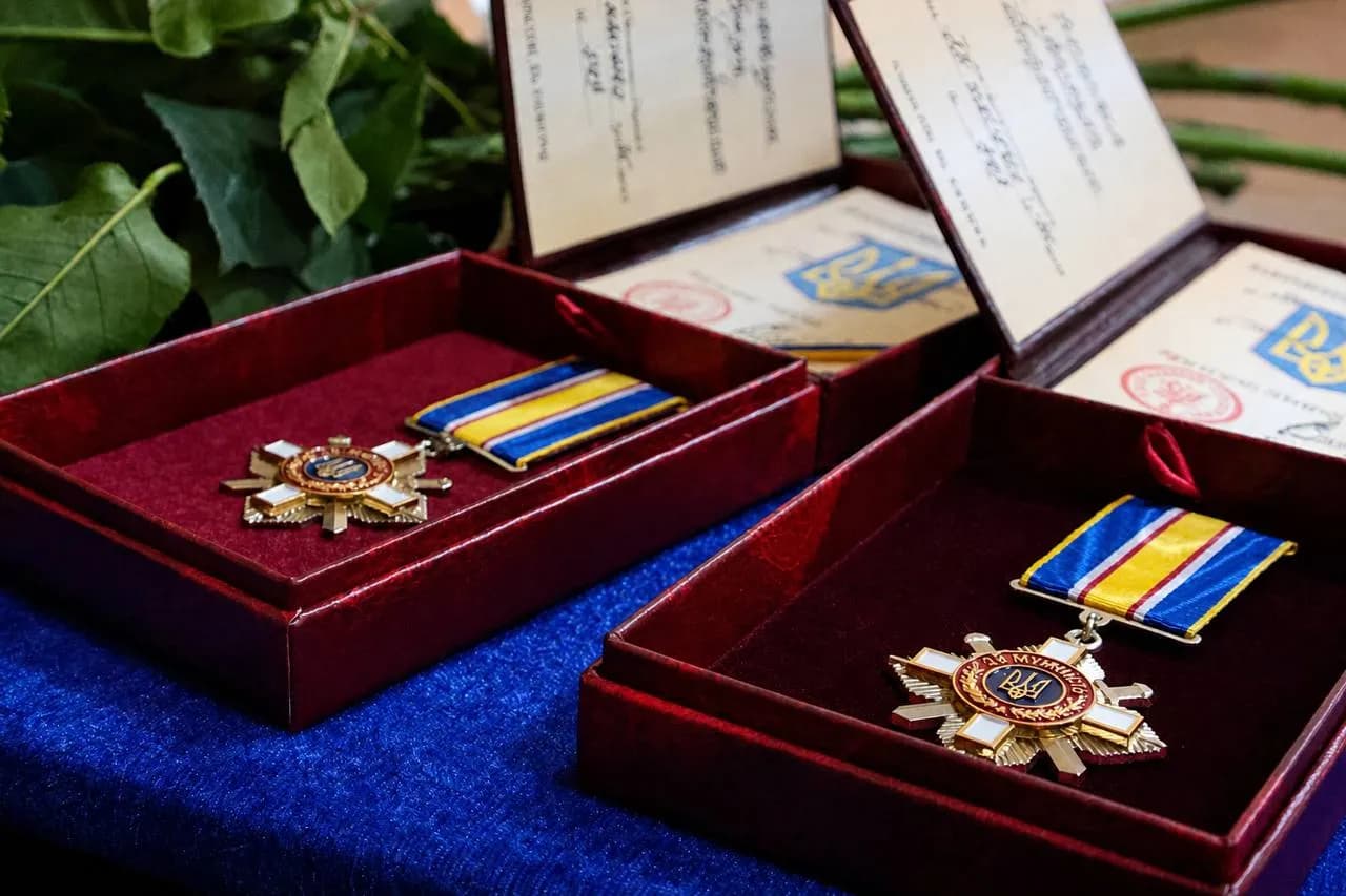 Ордени "За мужність" ІІІ ступеня