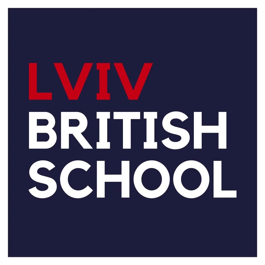 на фото написано lviv British school
