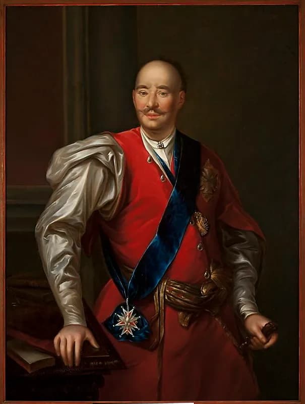 Портрет Францішека Салезія Потоцького (1700-1772). Автор М. Баччареллі