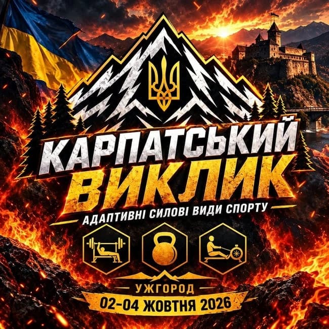 Всеукраїнський рейтинговий турнір «Карпатський виклик»
для ветеранів