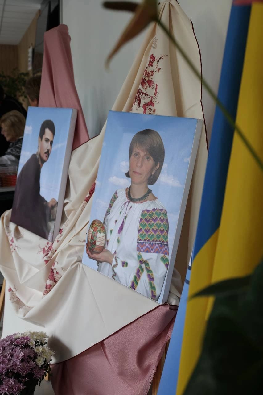 Портрети Тараса Городецького та Юлії Бурко