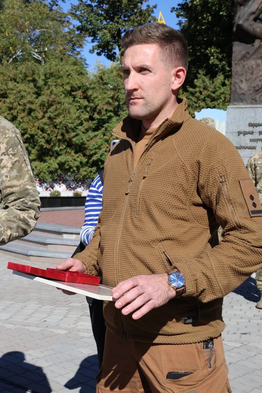 начальник Шептицького РТЦК та СП, підполковник Олександр Нодянош