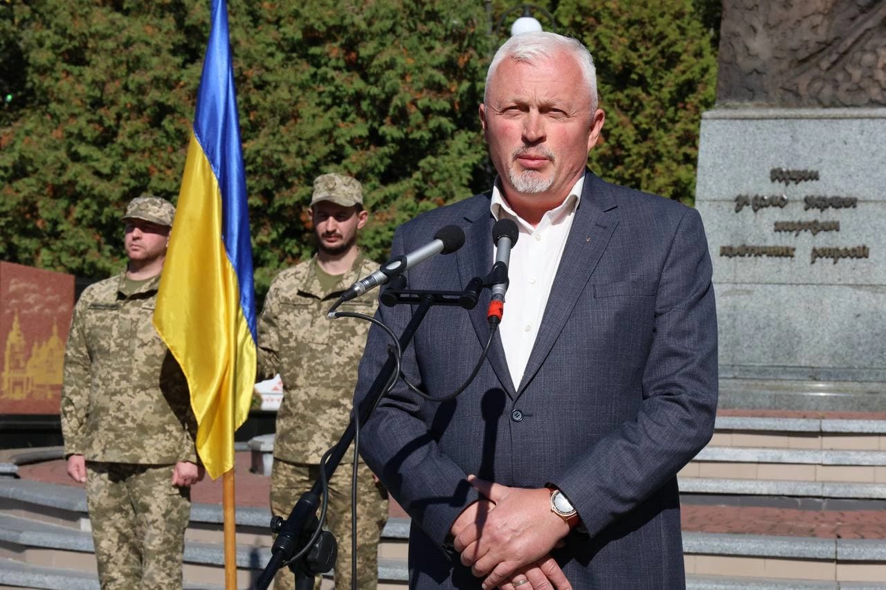 голова Шептицької районної військової адміністрації Андрій Дяченко.