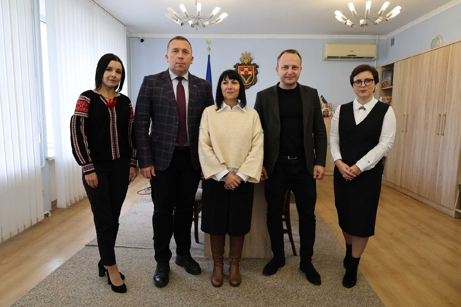 З робочим візитом до Червоноградa завітала Еліз Віж‘є