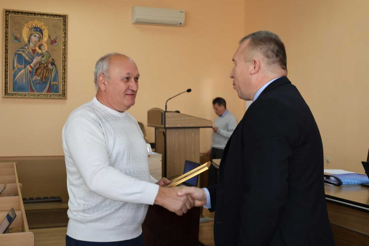 Міський голова вручив почесну грамоту депутату Шептицької міської ради