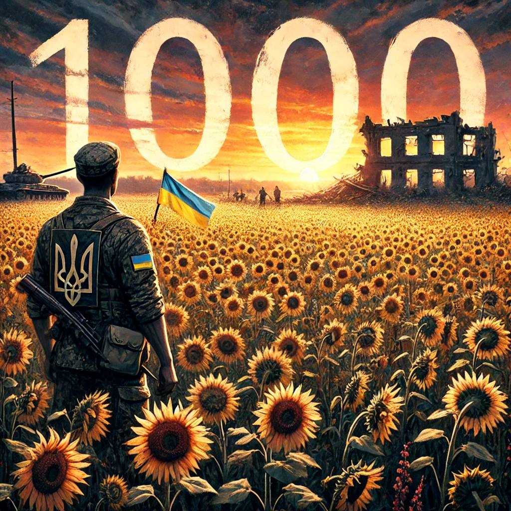 1000 днів війни...