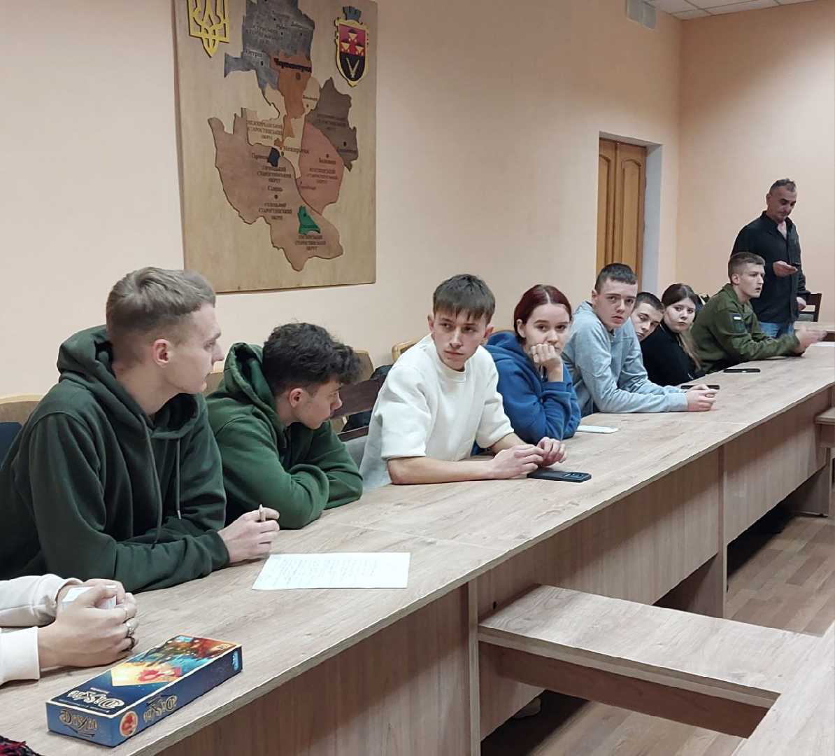 Відбулось перше засідання Молодіжної ради при Шептицькій міській раді