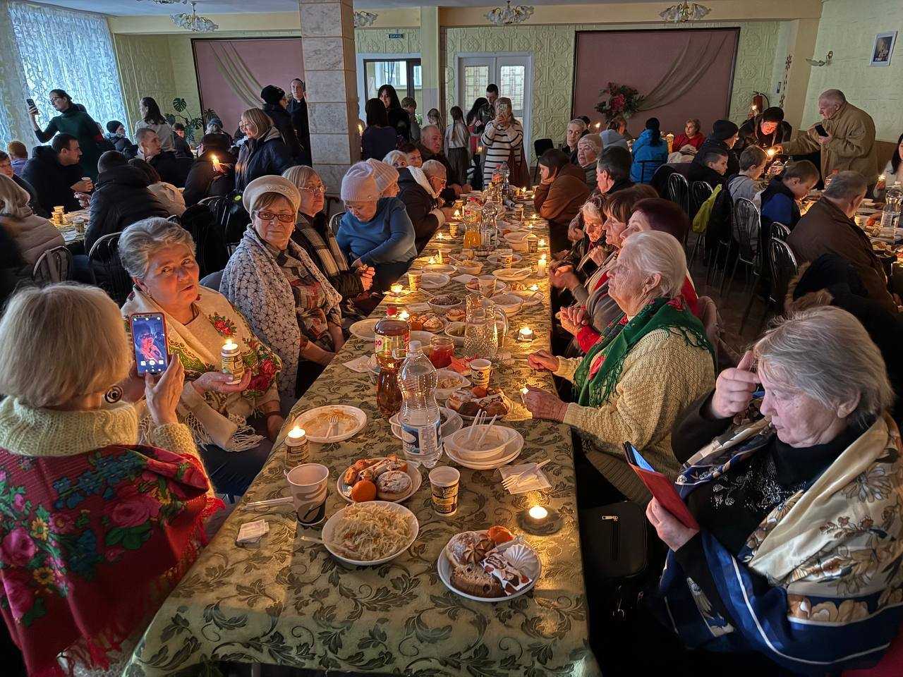 У Шептицькому відбувся благодійний різдвяний обід