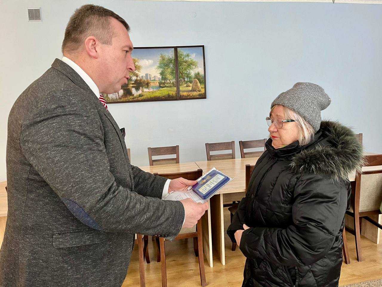 Міський голова Андрій Залівський вручив відзнаку 