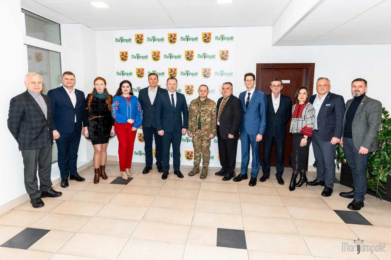 Шептицький зміцнює зв'язки з литовським Маріямполе