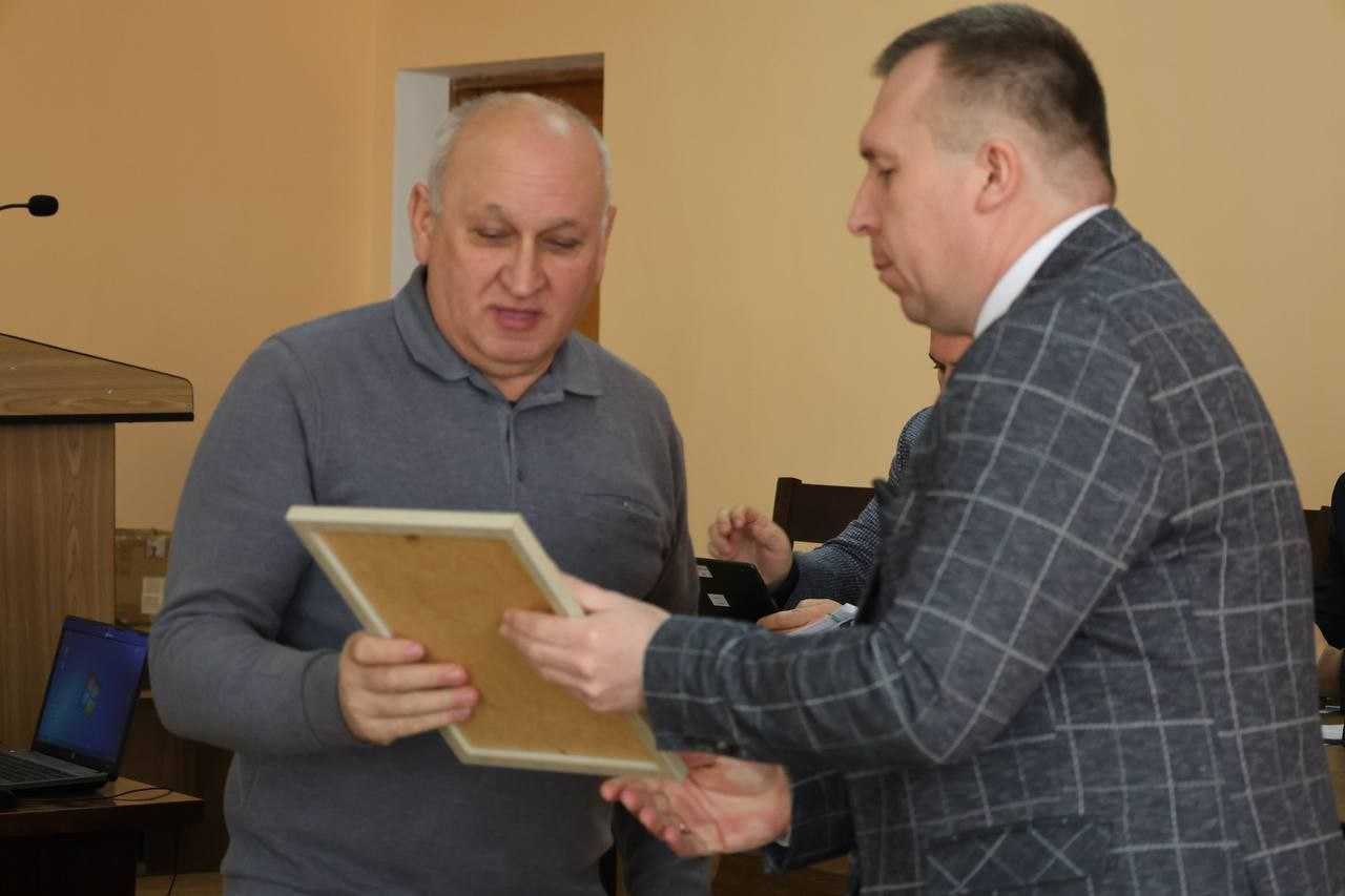 Міський голова вручив подяку депутату Шептицької міської ради