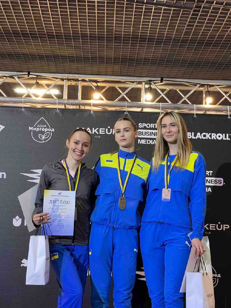 Аліна Лістунова срібна призерка Чемпіонату України з легкої атлетики