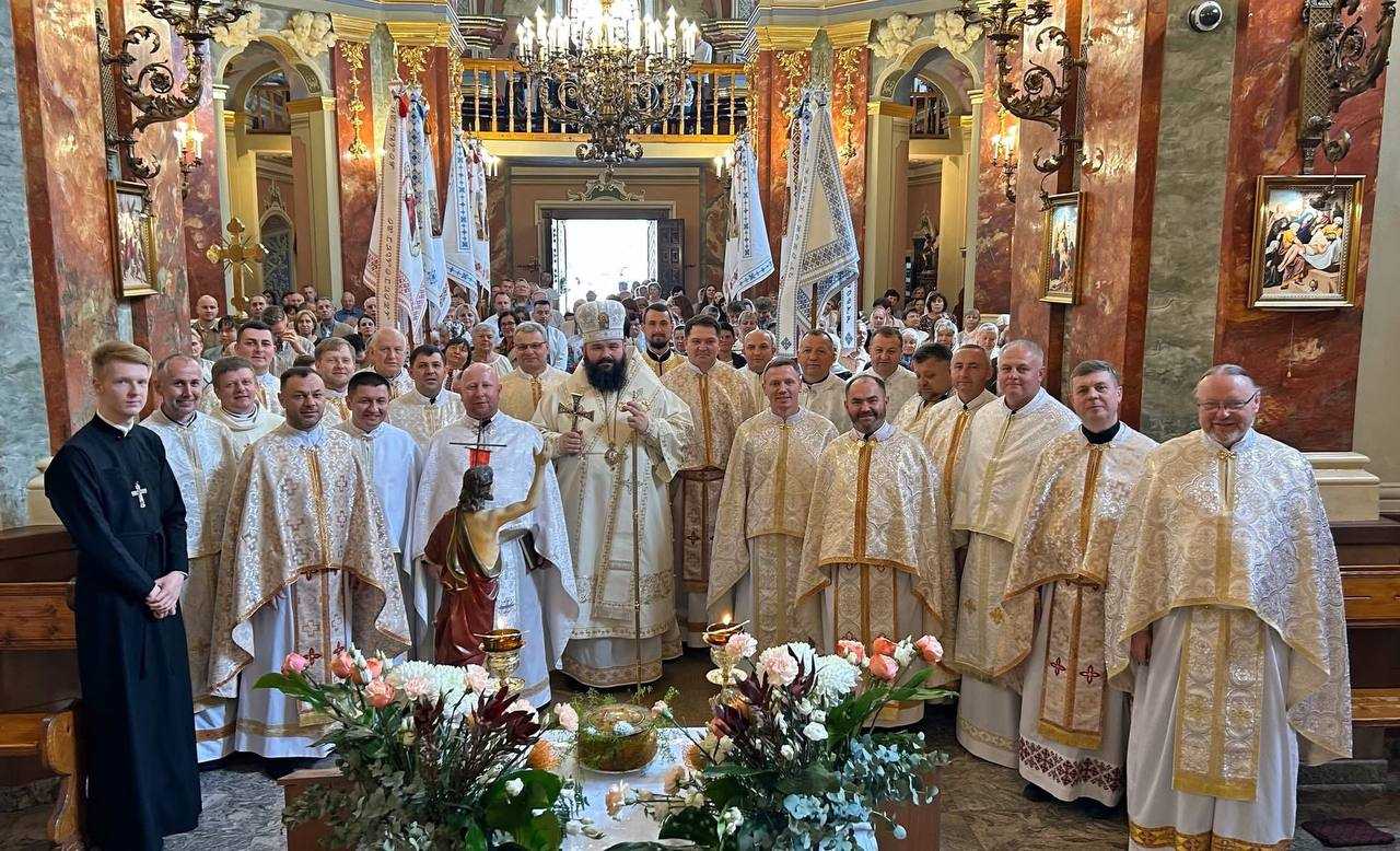 Архіпастирський візит владики Петра Лози на храмове свято церкви св.Юрія