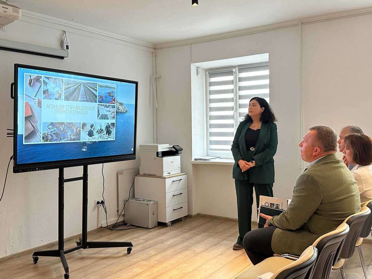 У Шептицькому презентували Агенцію справедливої трансформації