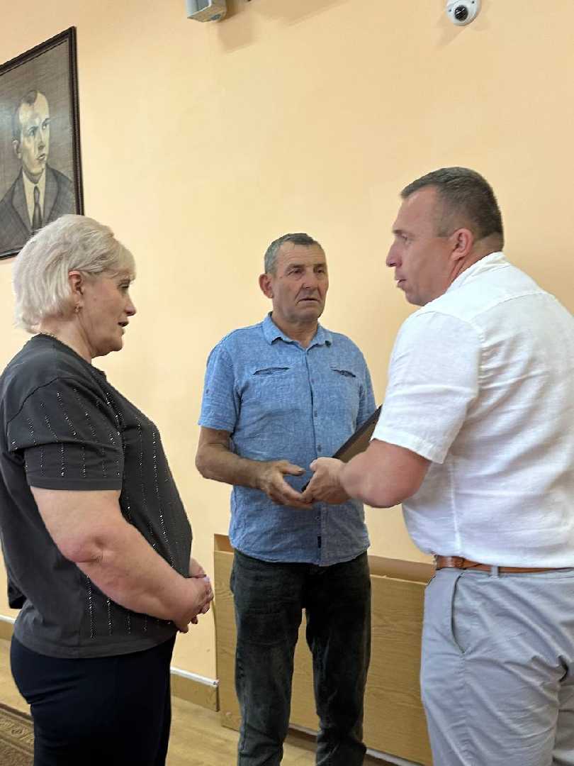 Подяка за сина, що гідно захищає Батьківщину