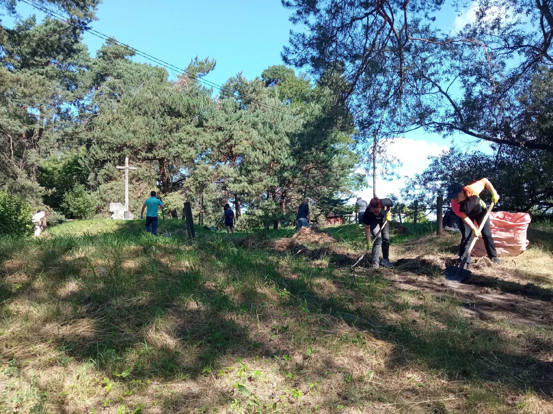 Проведена толока на військовому кладовищі у селі Сілець