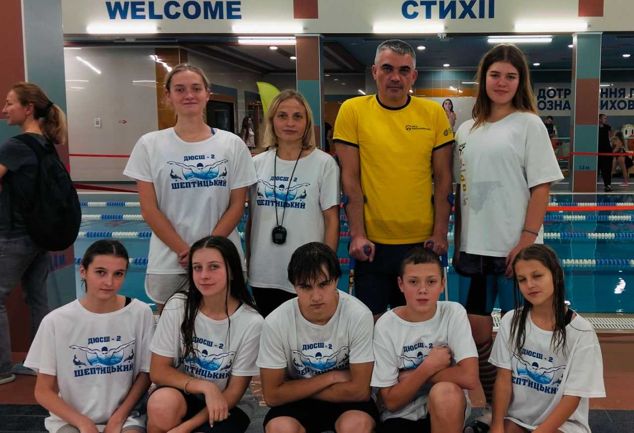 Плавці ДЮСШ №2 — серед призерів Відкритого чемпіонату Львівщини