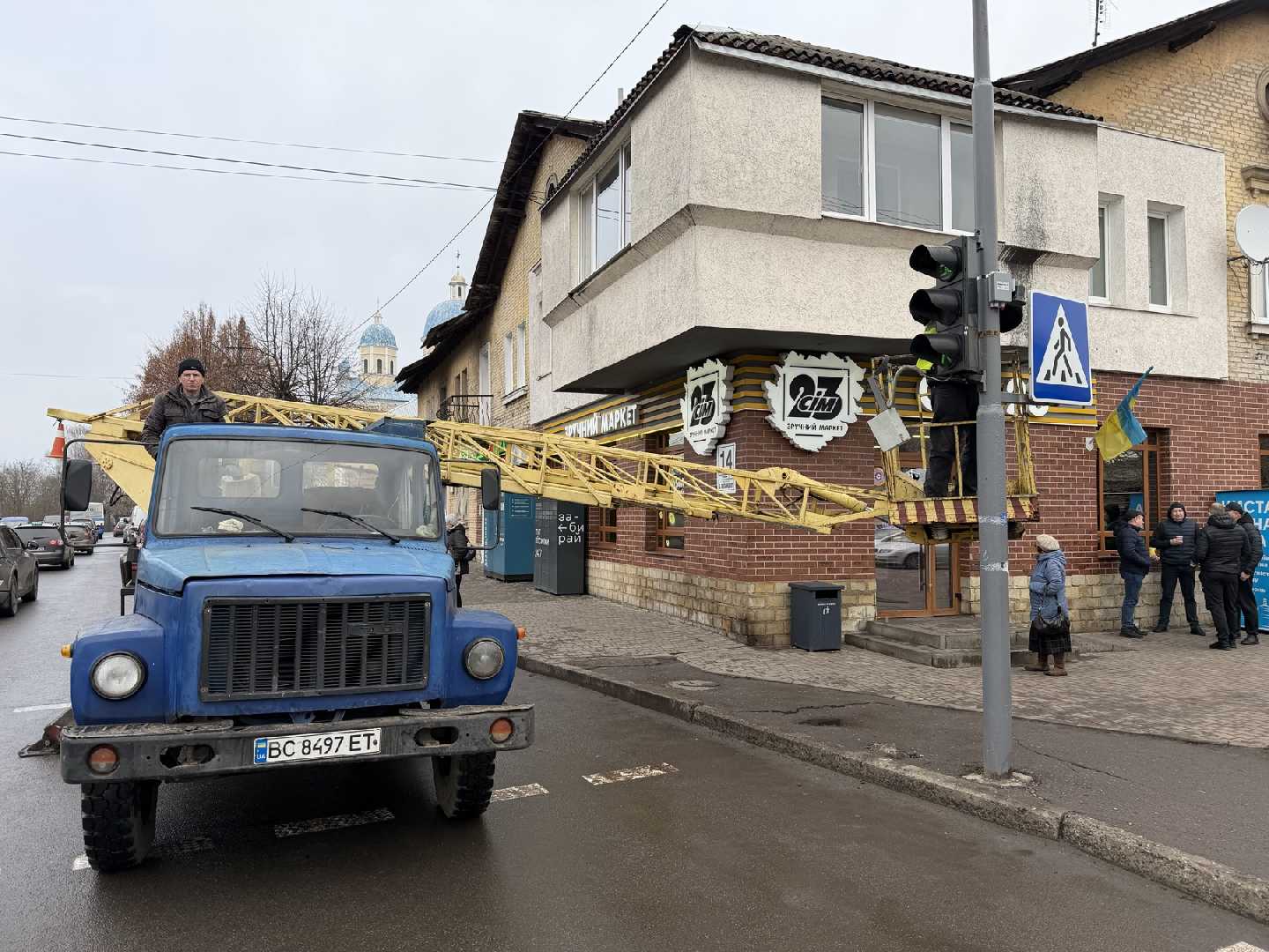 Світлофор на Богдана Хмельницького обладнали звуковою системою оповіщення