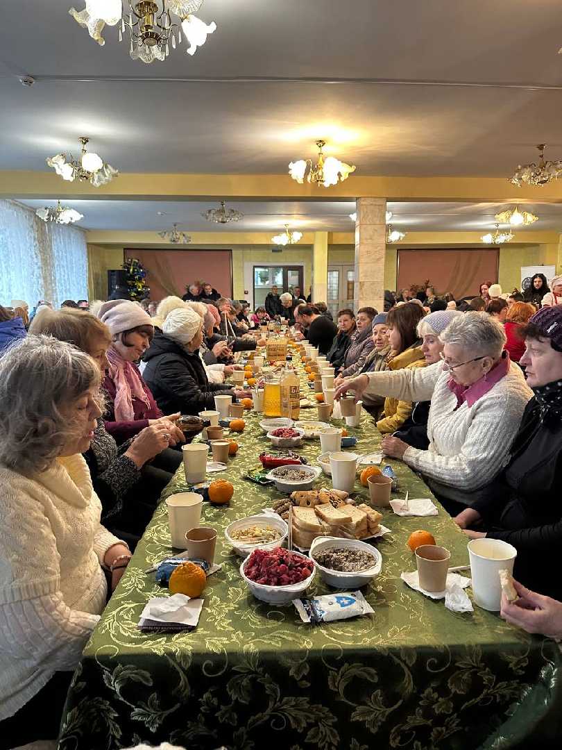 У Шептицькому відбувся благодійний різдвяний обід