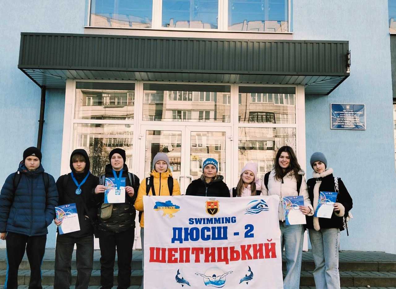 Плавці ДЮСШ №2 — призери відкритого чемпіонату з плавання в Луцьку