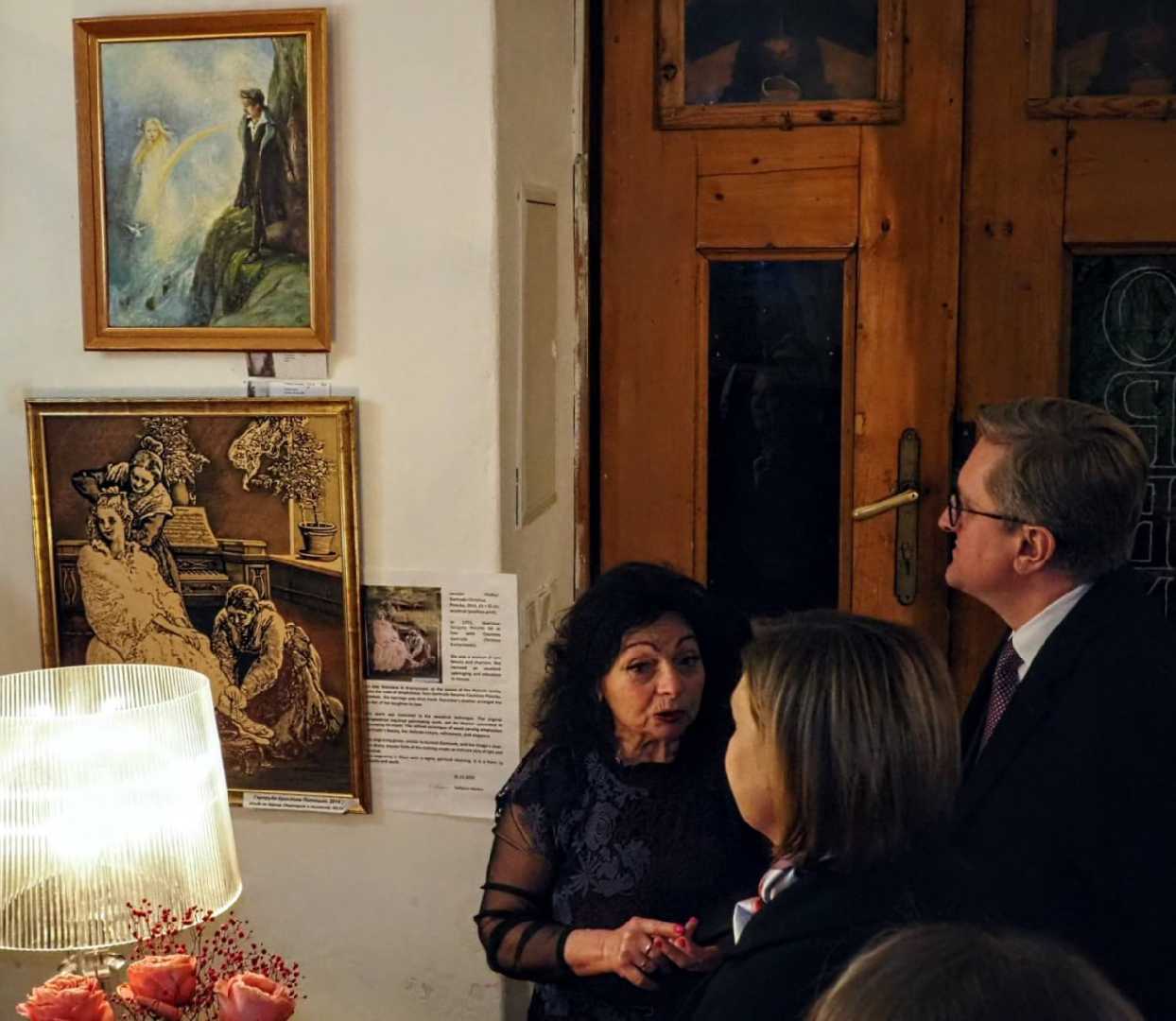 У Празі представили роботу шептицького майстра Ярослава Гладкого